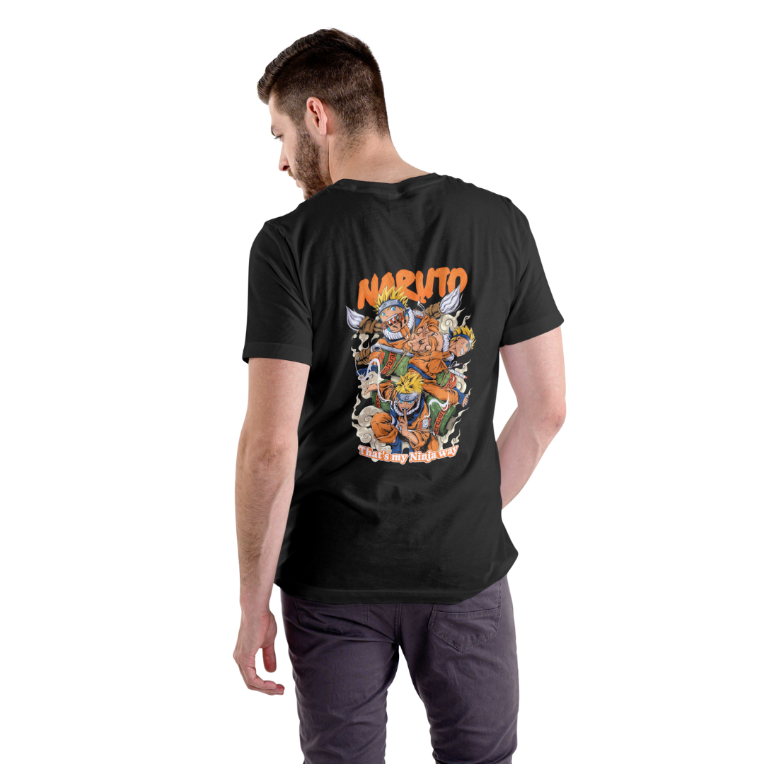 Naruto Ninja Way Anime Graphic T-Shirt