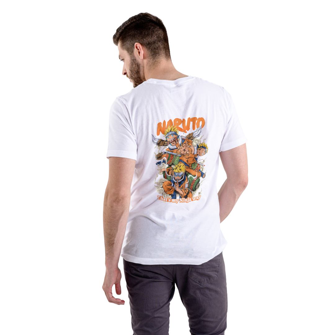 Naruto Ninja Way Anime Graphic T-Shirt